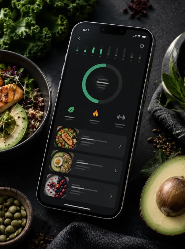 Temporary product artwork for Nutrition App